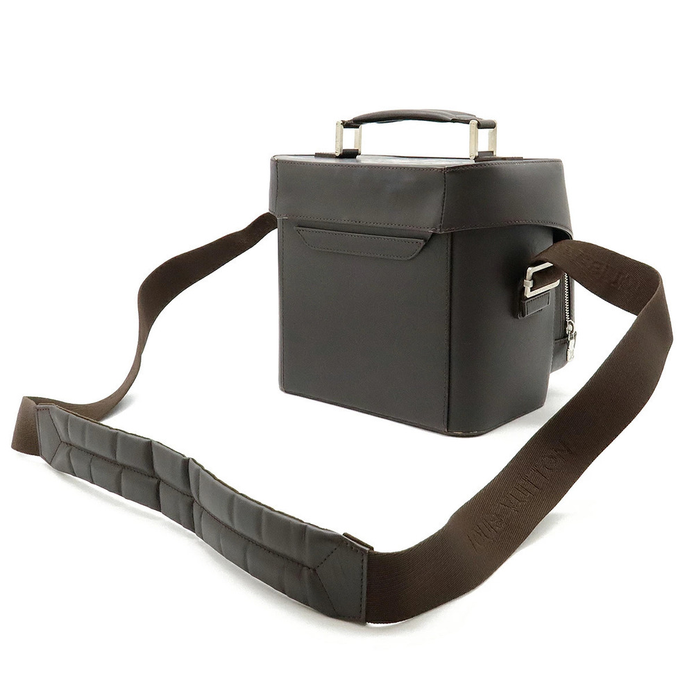 Louis Vuitton Shoulder Bag Brown Dark Cafe Monogram Glace Charlie Camera Brown